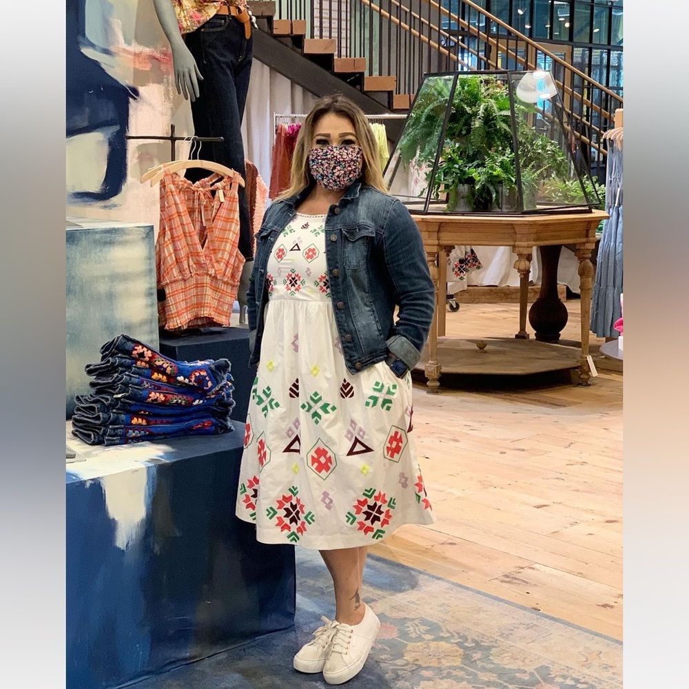 NWT Anthropologie | Embroidered Dress